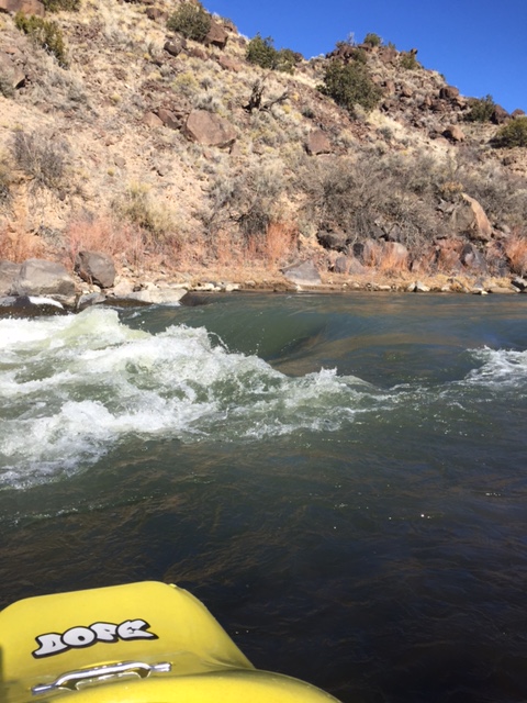 Winter Paddling on the Rio Grande in New Mexico