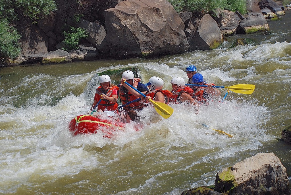 has moderate, irregular waves that can be difficult to avoid. This level requires complex maneuvers involving fast currents and good raft control in tight passages. Large waves and strainers can be present but avoided, and most of these rivers will have a guide assisting in the maneuvering and handling of the river.