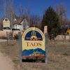 Points of Interest in Taos, NM Taos Sign