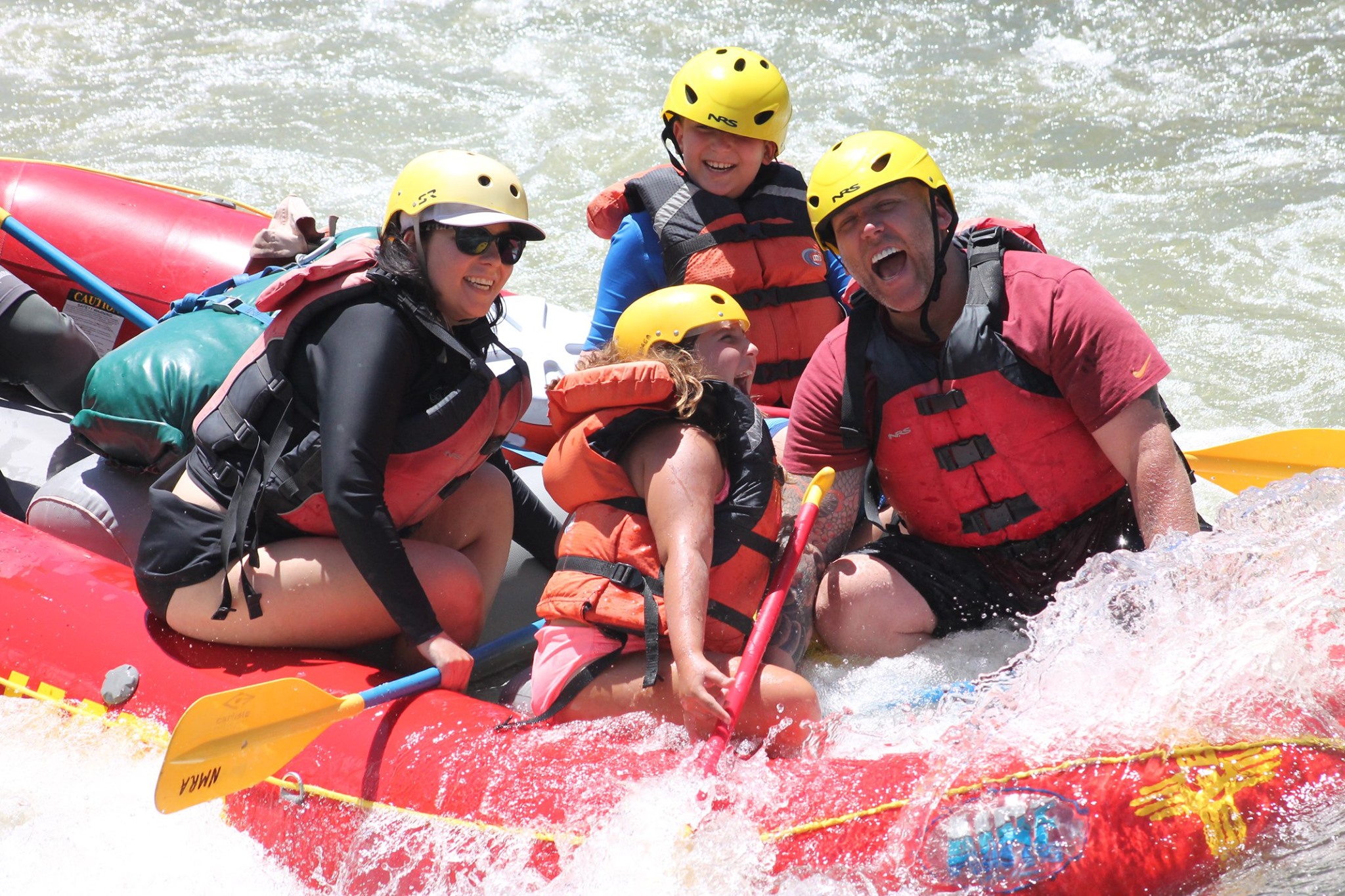 Whitewater Rafting With Kids
