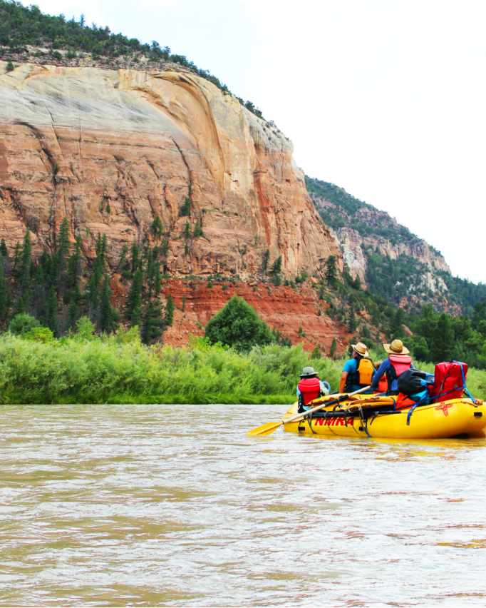 white water rafting new mexico on the Rio Chama