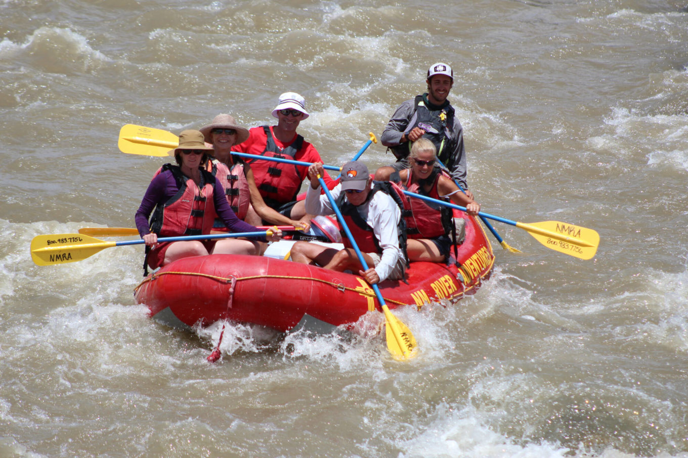 Rafting the chama river