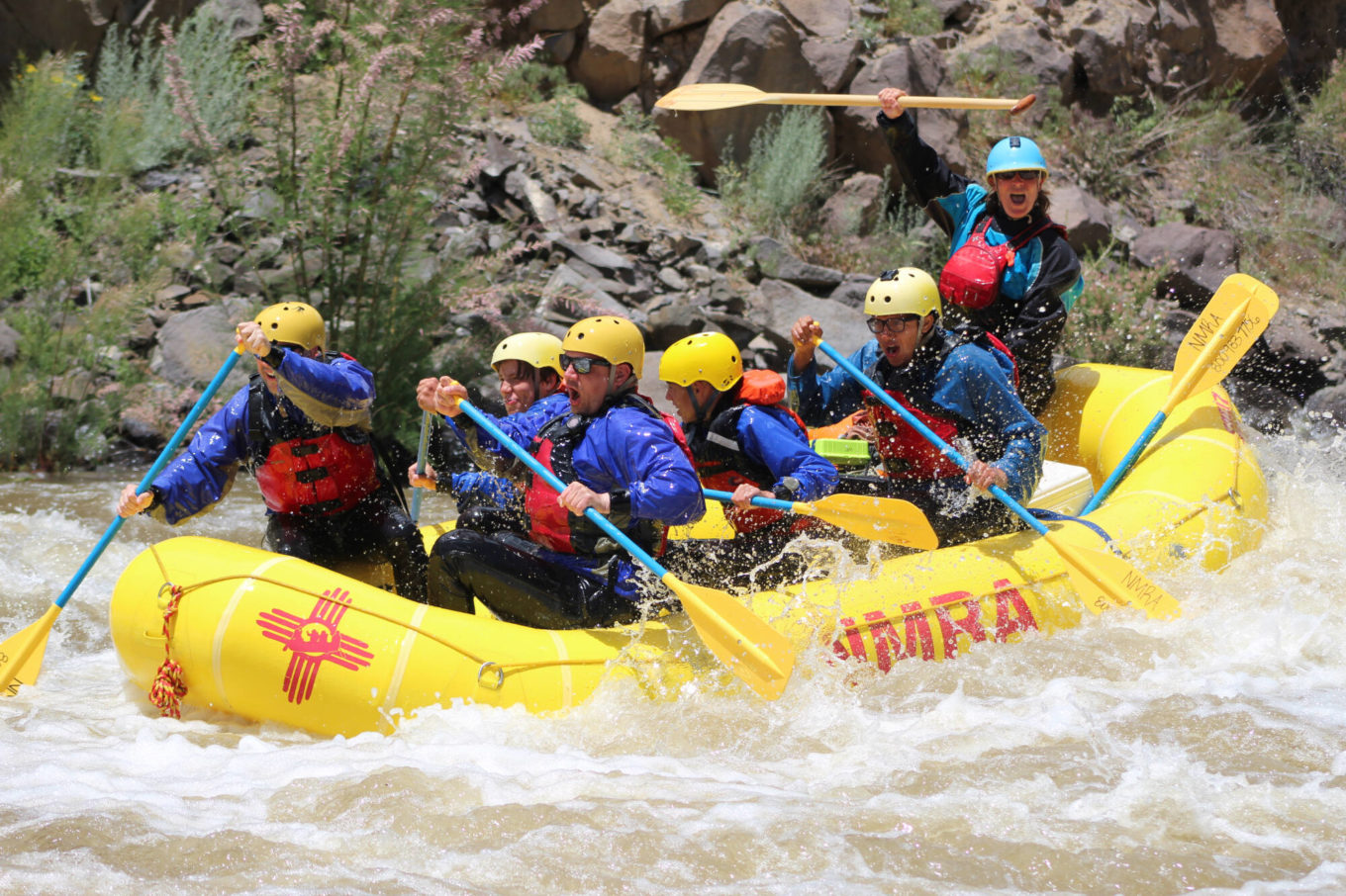 Image of the ultimate whitewater trip on the rio grande