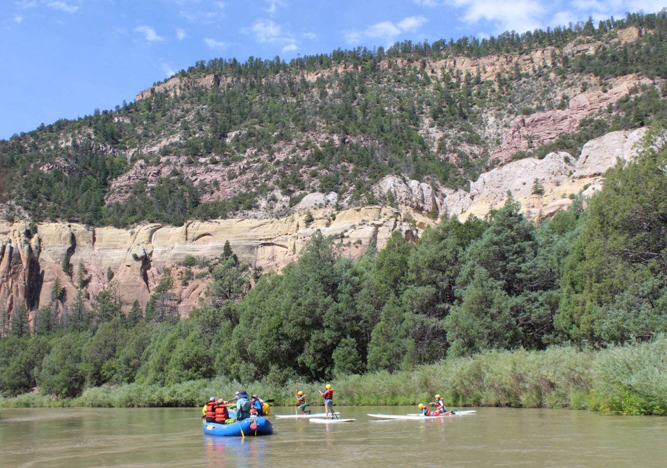New mexico paddleboard trip