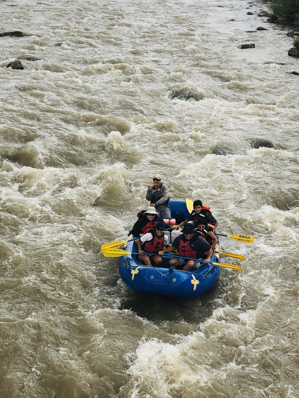 Rio Chama Rafting family