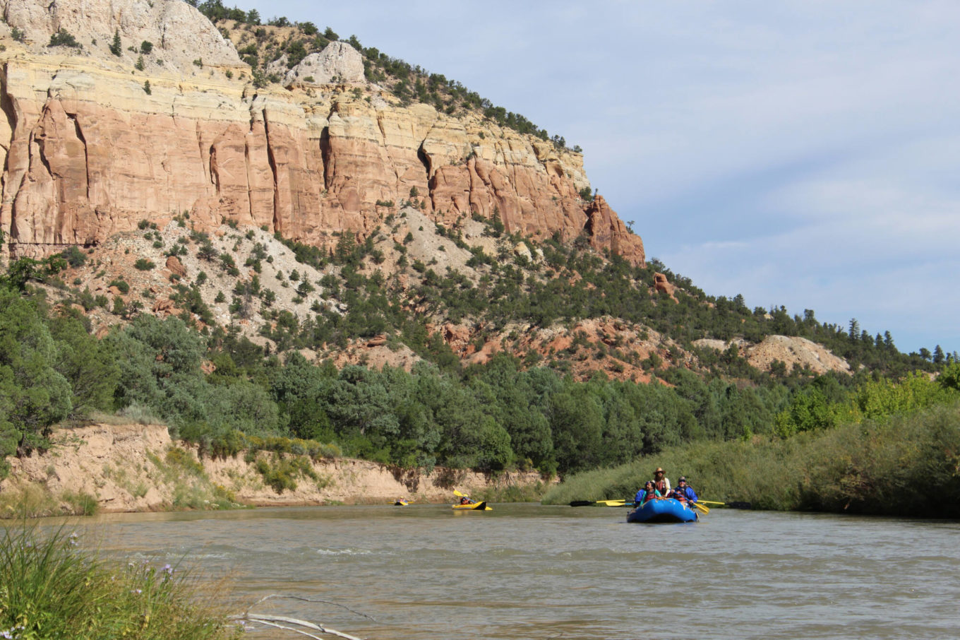 Rio Chama river rafting adventure