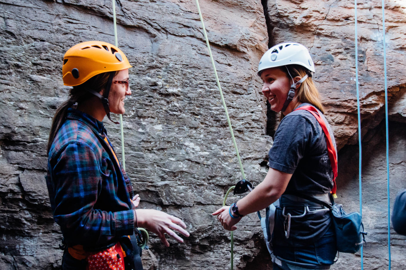 Rock climbing and river rafting trip in new mexico