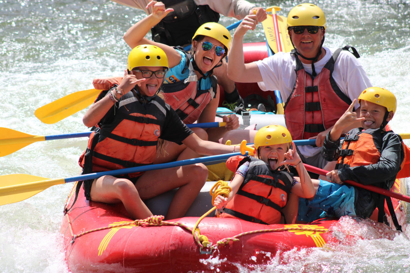 Surfing racecourse during new mexico youth trip