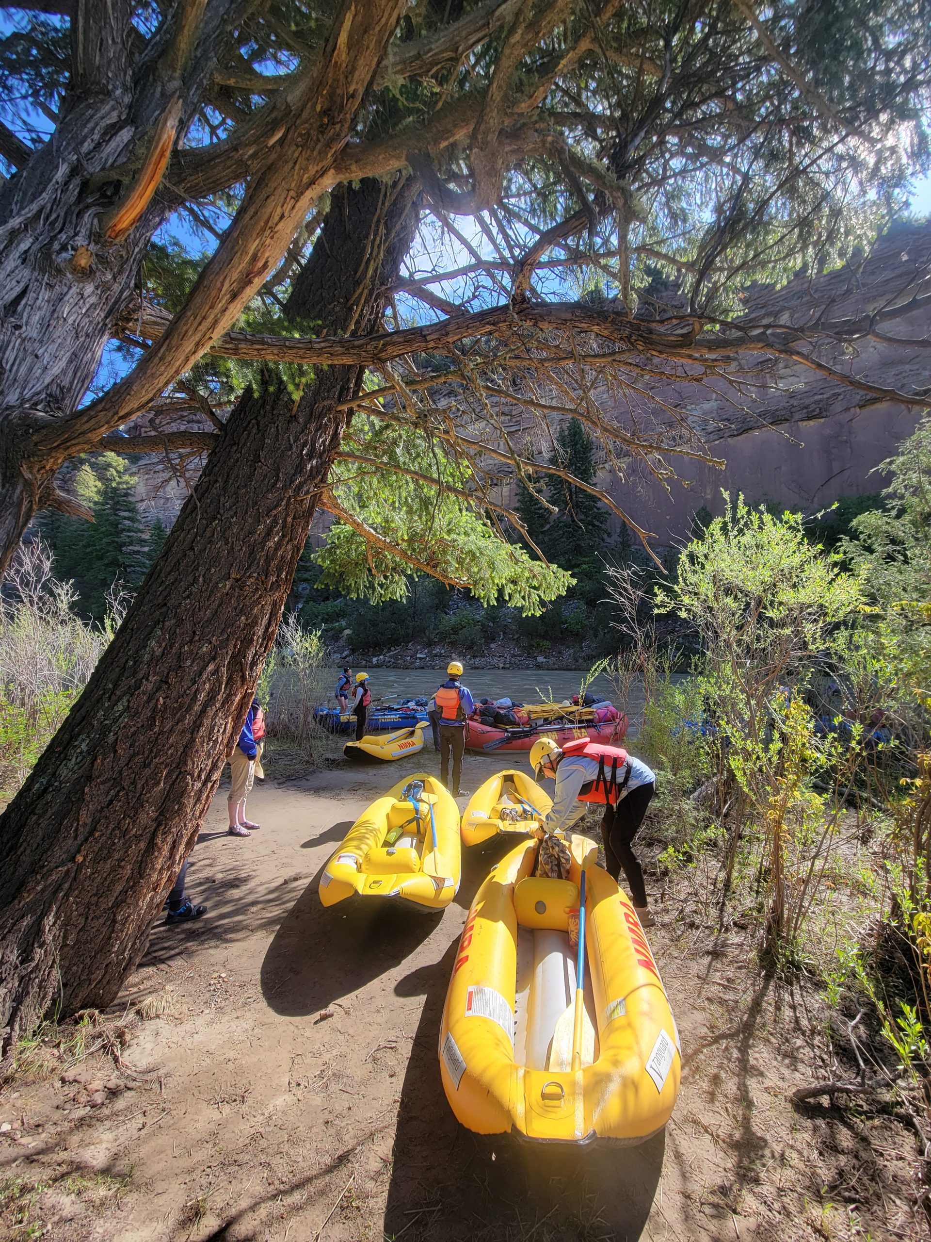 Rio Grande Racecourse rafting trip