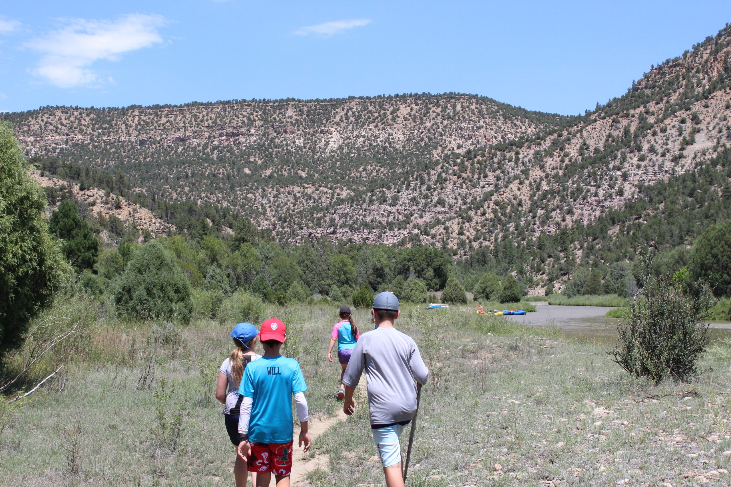 Rio Grande Racecourse rafting trip