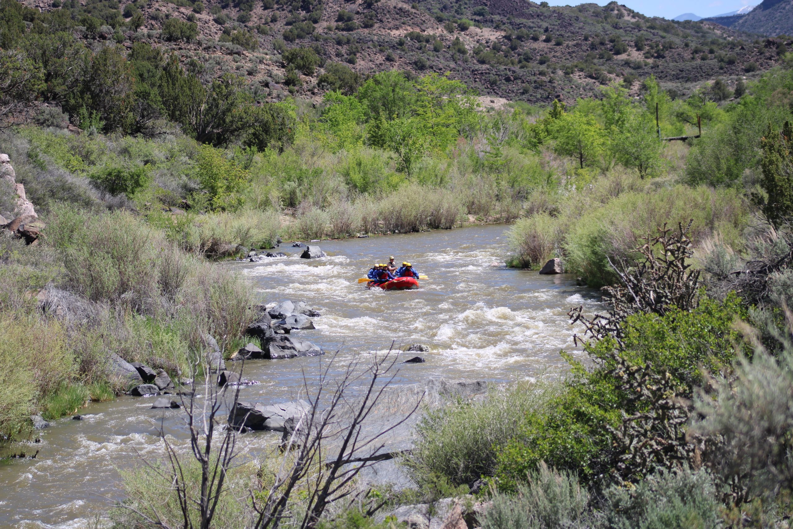 Rio Grande Racecourse rafting trip
