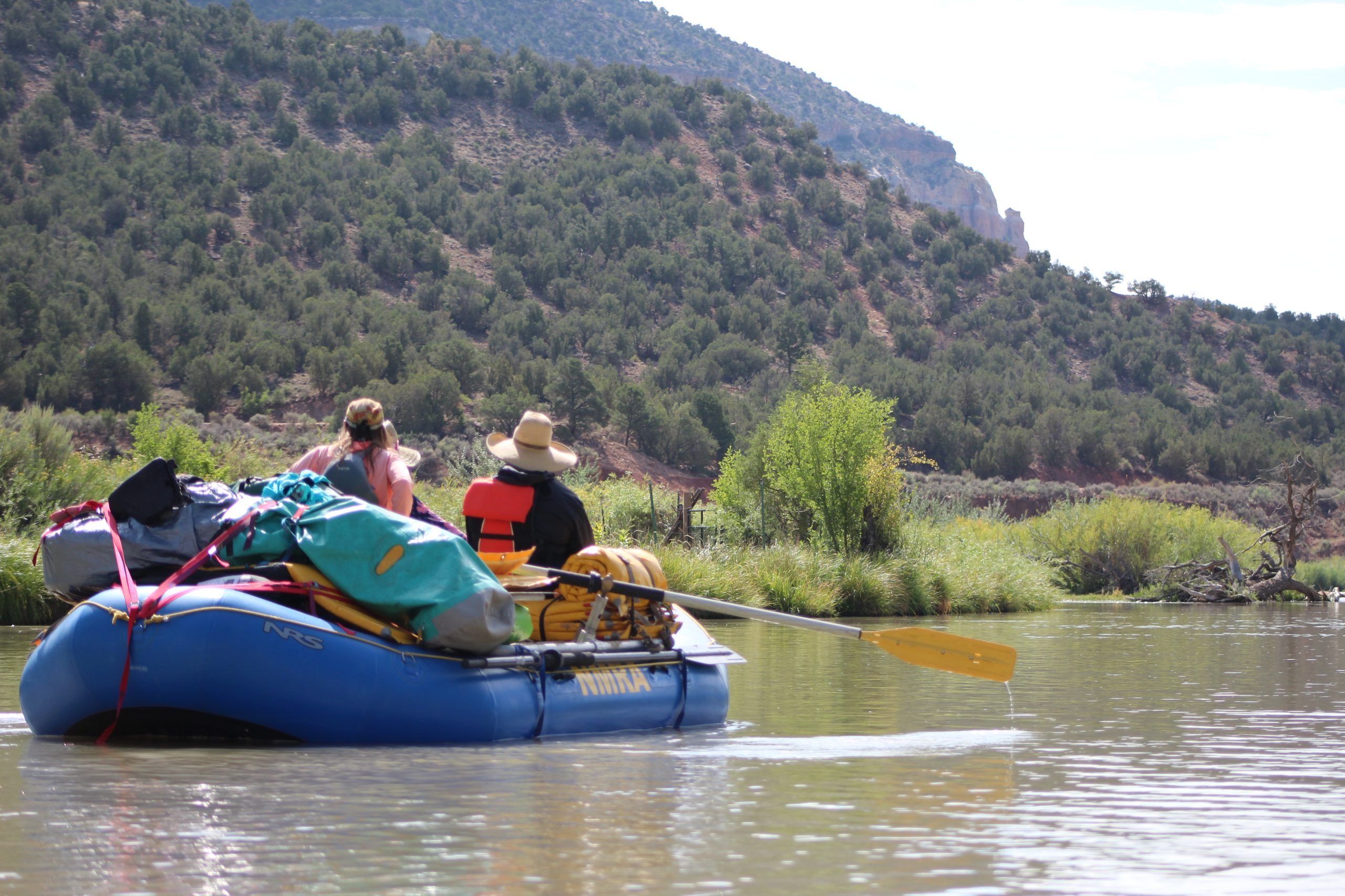Rio Grande Racecourse rafting trip