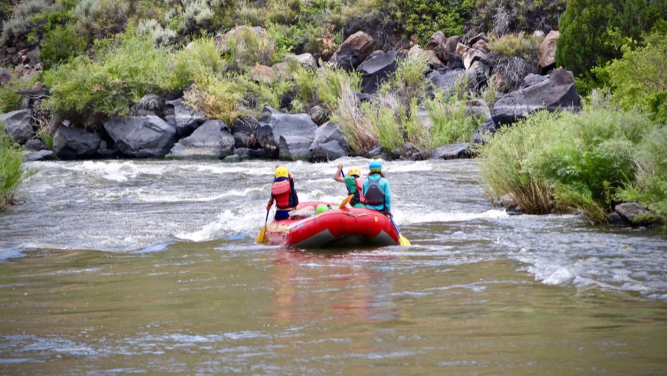 Santa Fe Rafting on the Racecourse