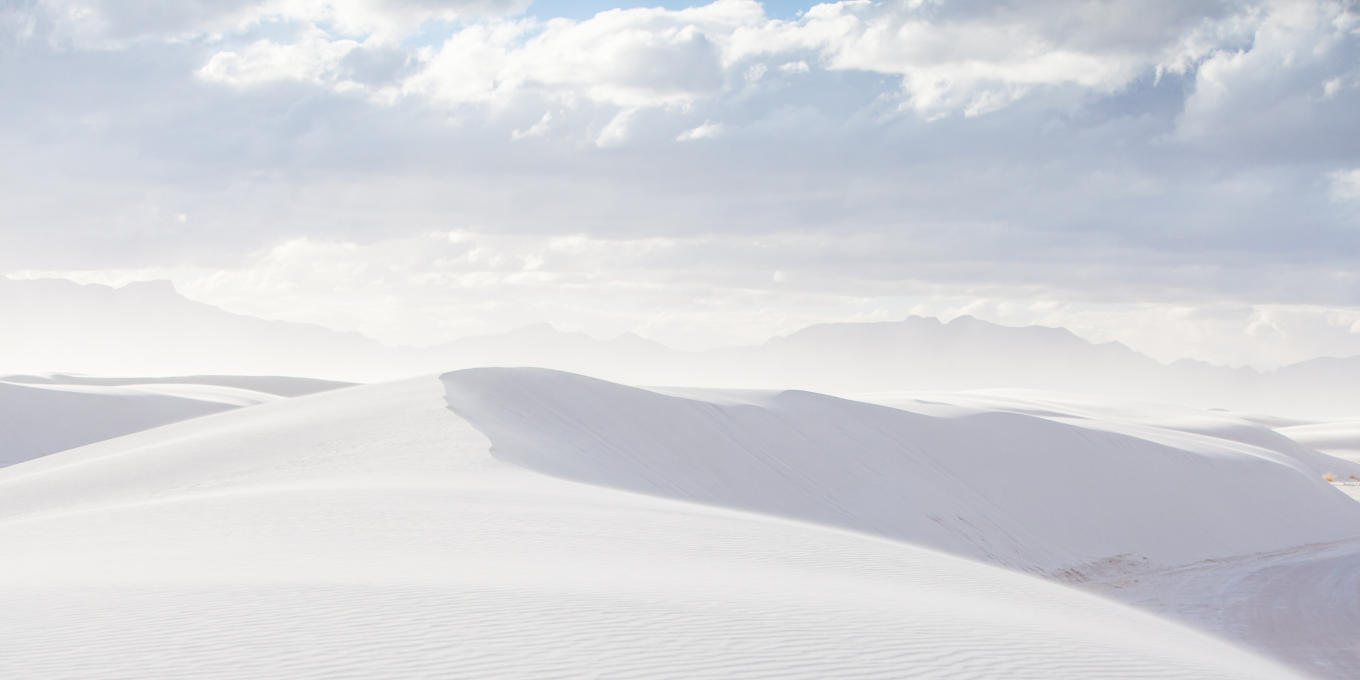 White Sands National Park in Alamogordo, New Mexico