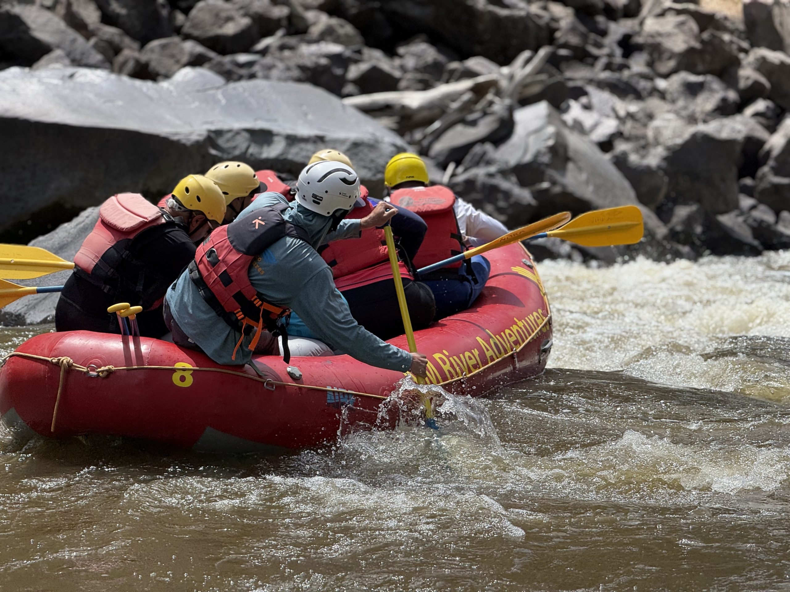Rio Grande Racecourse rafting trip