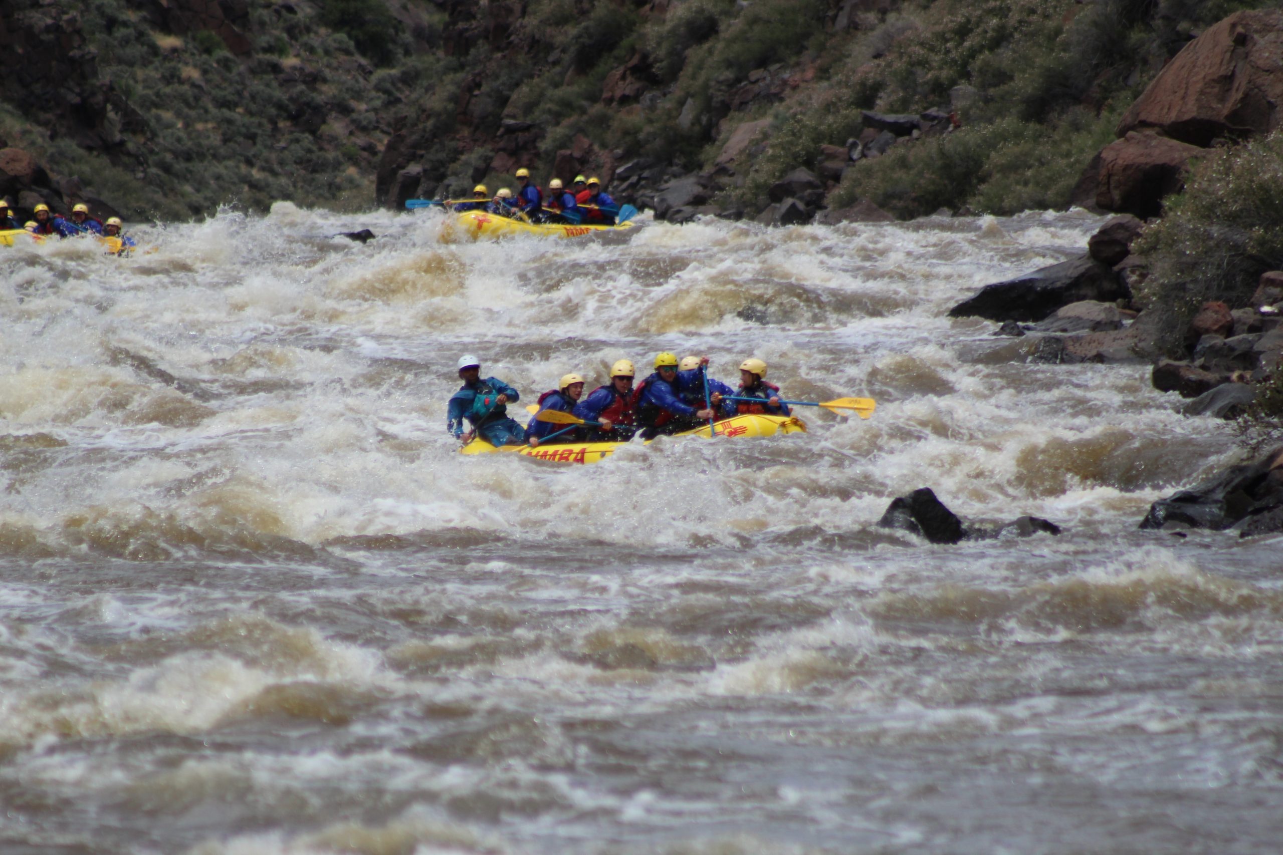 Rio Grande Racecourse rafting trip