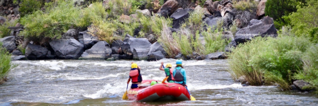 Family Rafting Near Santa Fe